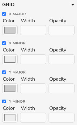 Screenshot of the grid panel.