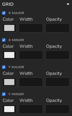 Screenshot of the grid panel.